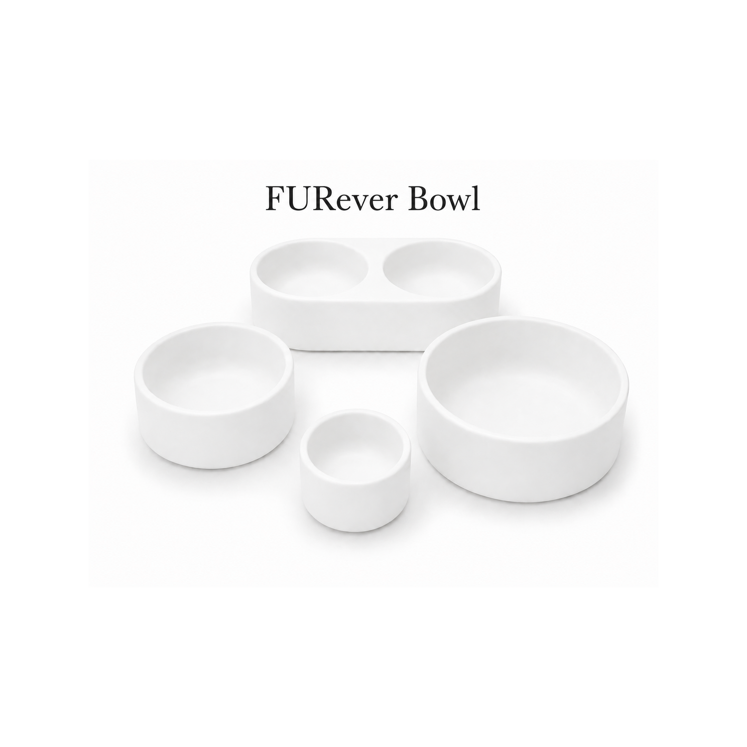 FURever Bowls — Small, Medium, Large, and Double Bowl