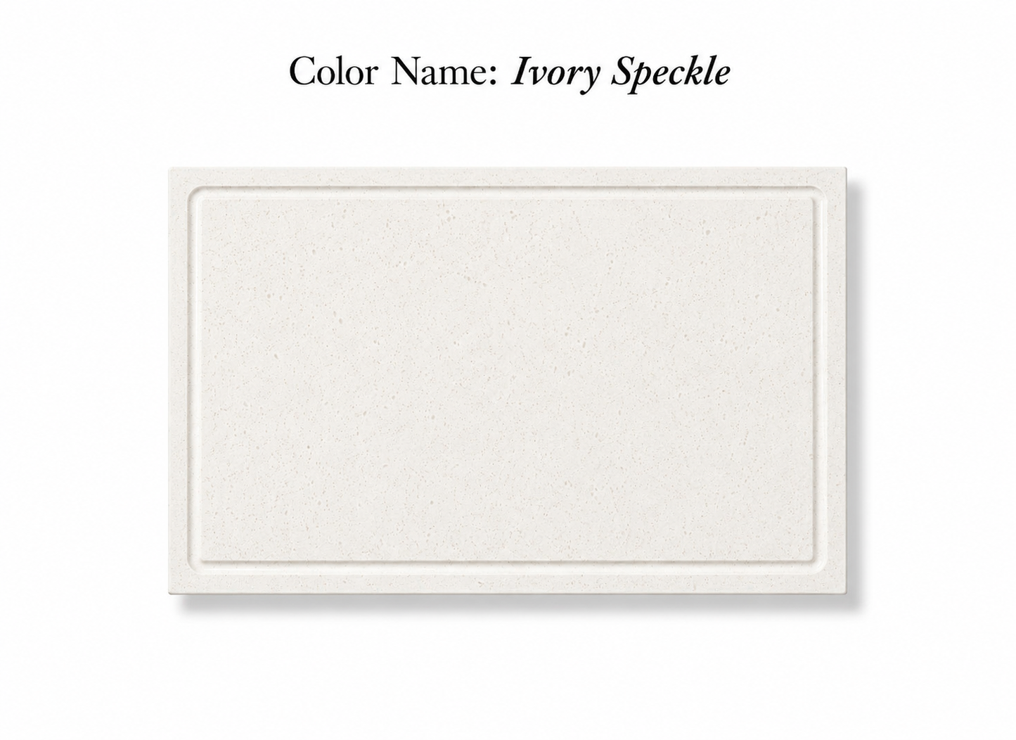 Ivory Speckle Medium DAWER Cutting Board