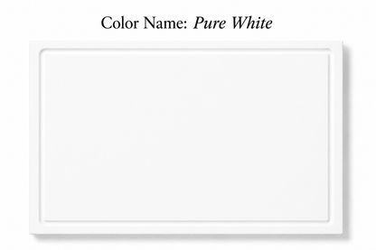 Pure White Large DAWER Cutting Board