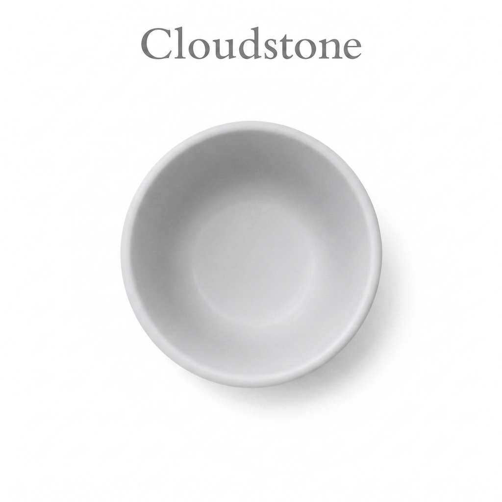 Cloudstone Small FURever Bowl — bird's-eye view