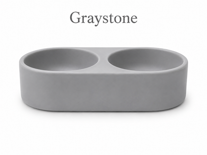 Side View - Graystone - Double Bowl
