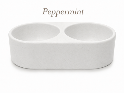 Side View - Peppermint - Double Bowl