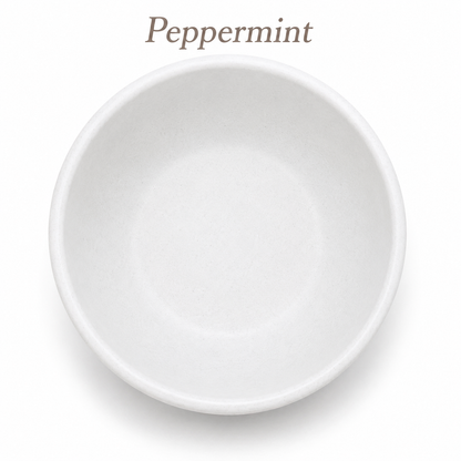 Peppermint Medium FURever Bowl — bird's-eye view